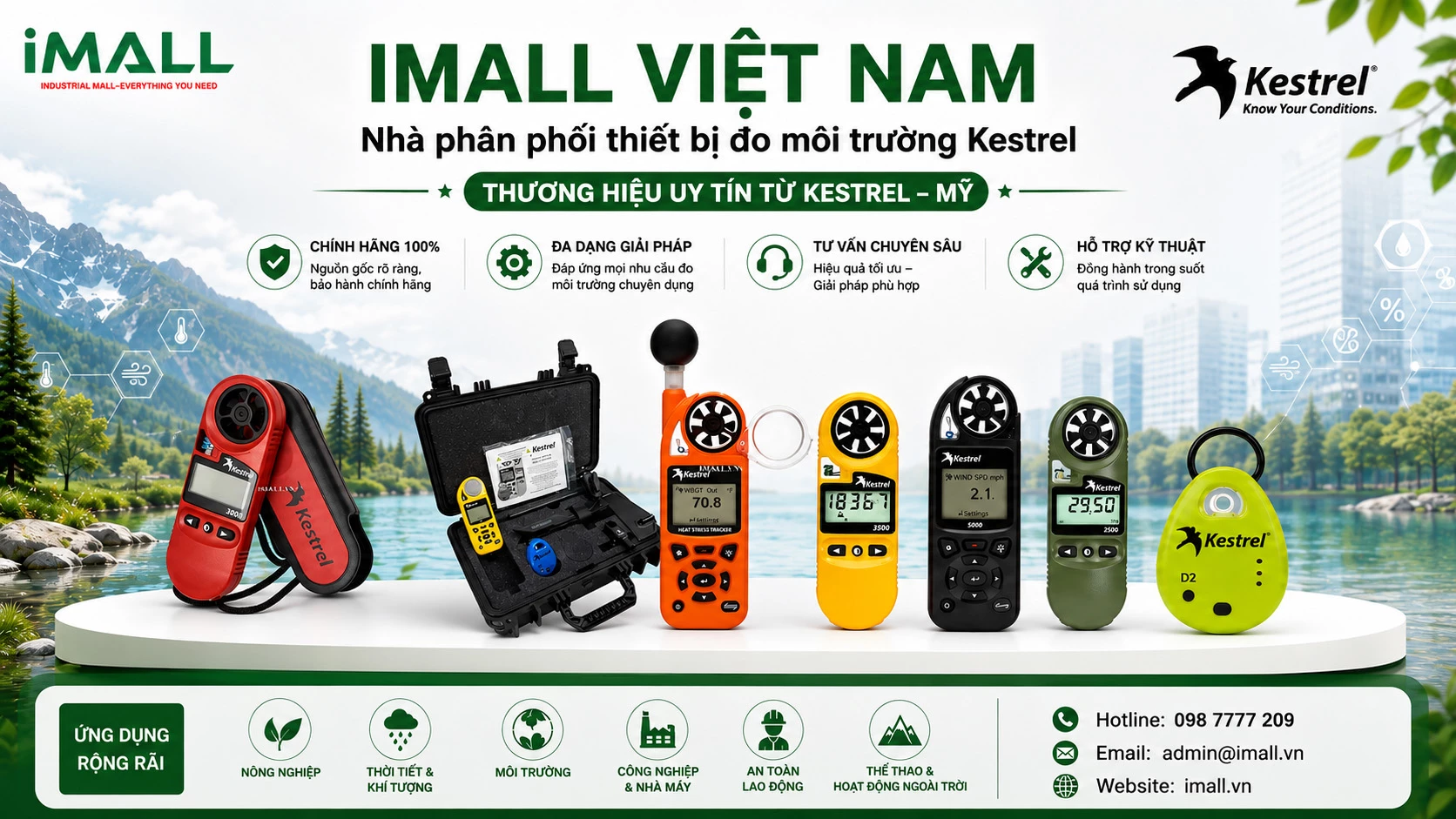 IMALL Việt Nam là nhà phân phối và bán lẻ các sản phẩm Kestrel chính hãng tại Việt Nam IMALL Việt Nam là nhà phân phối và bán lẻ các sản phẩm Kestrel chính hãng tại Việt Nam